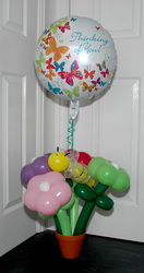 Flower Bouquets and Pots - Balloon Your Room
